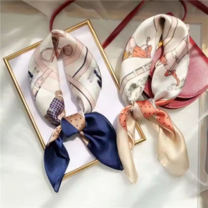 Silk scarf custom design