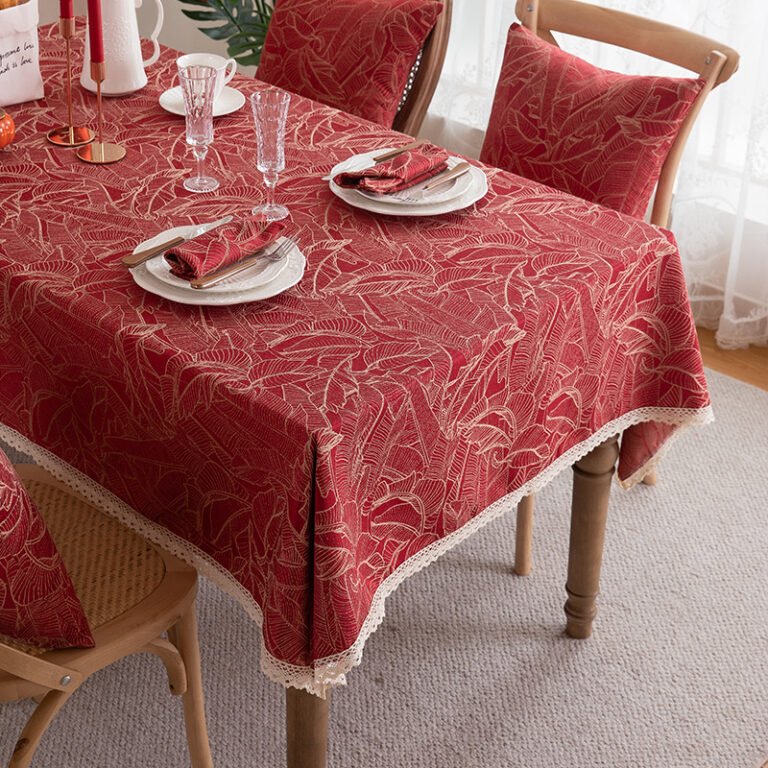 Jacquard weave Pattern Christmas Table Cloth