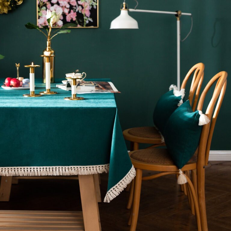 Solid Color Christmas Table Cloth