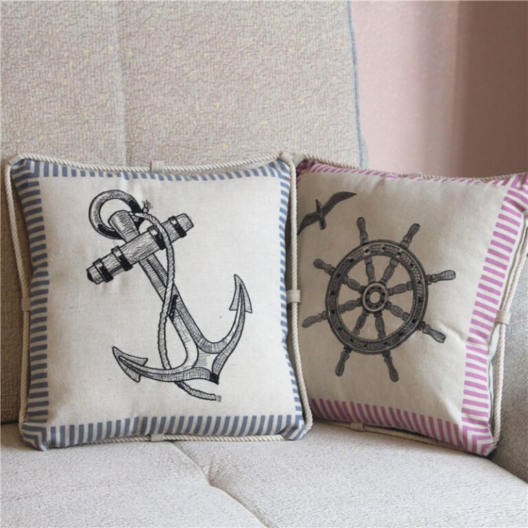 Ocean Design Pillow Cover