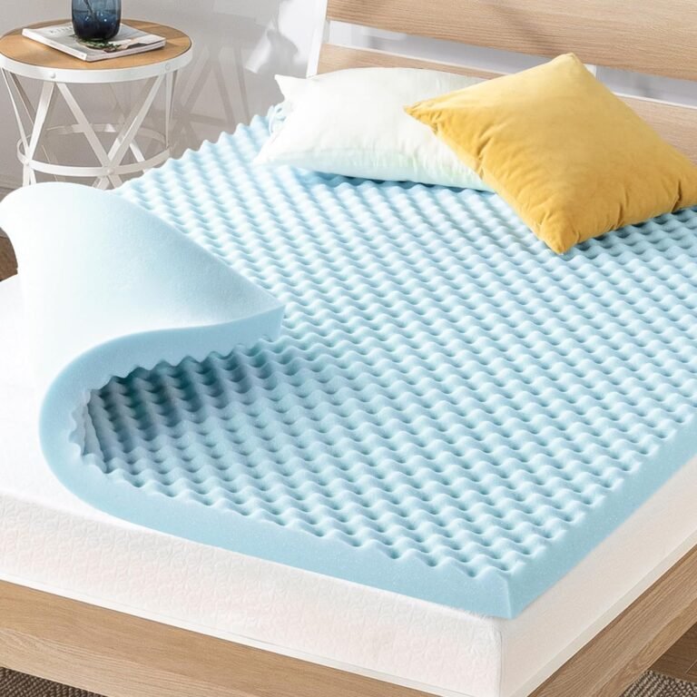 gel egg crate mattress topper