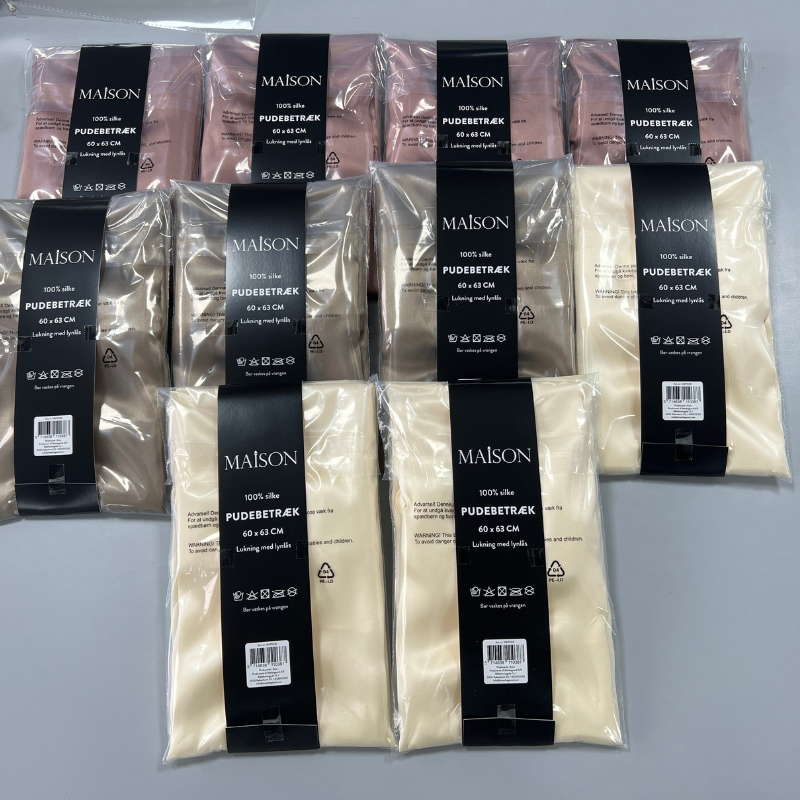 OPP bag with custom color belt