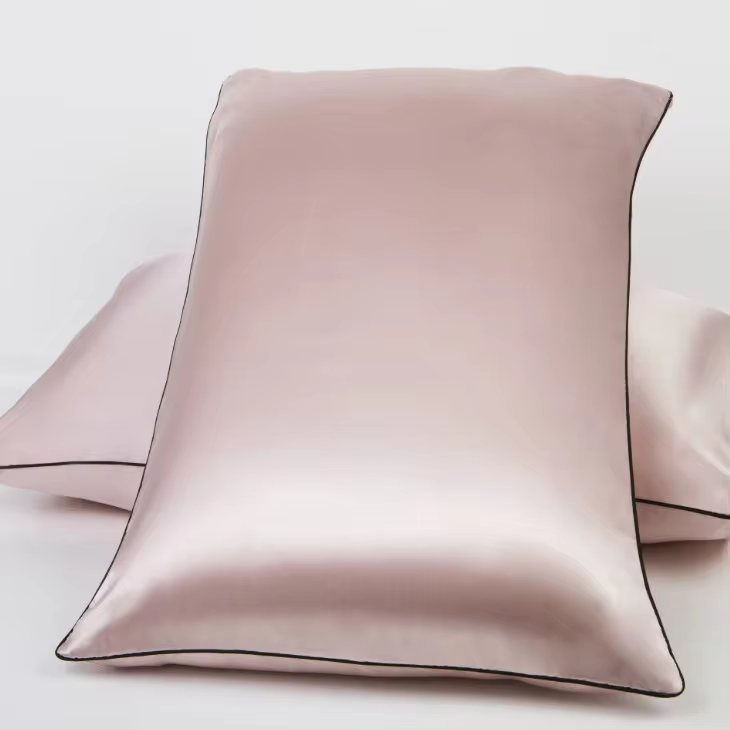 Piping Edge Silk Pillowcase