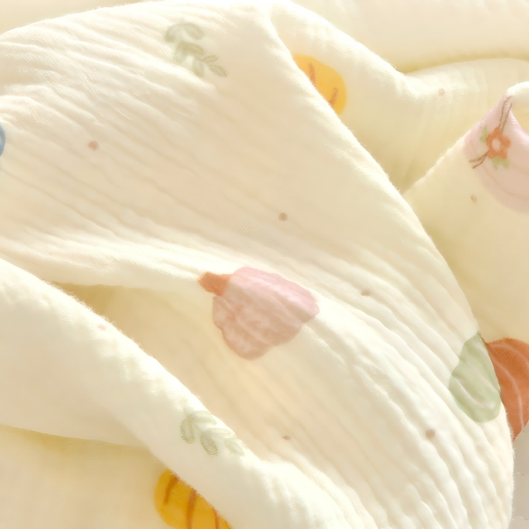 Bamboo or Cotton Muslin Fabric