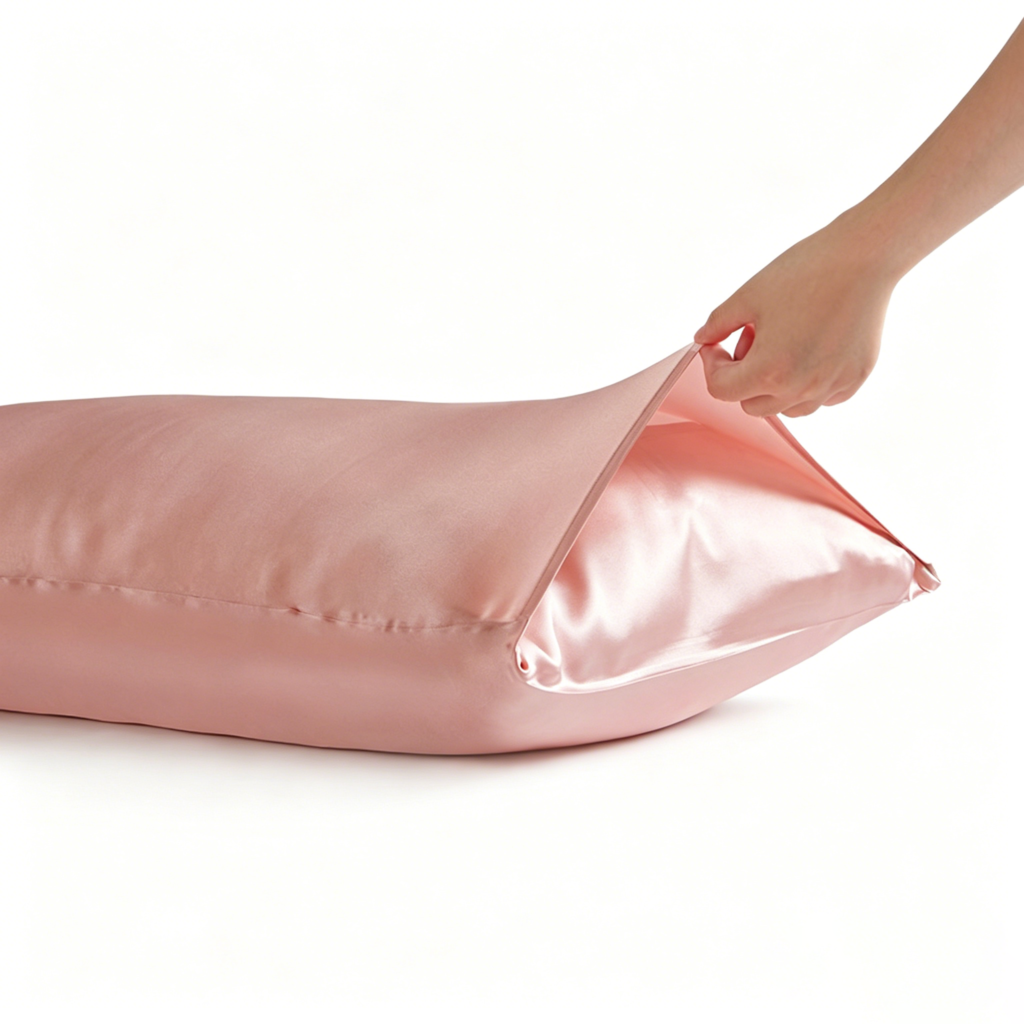 custom envelopment silk pillowcase